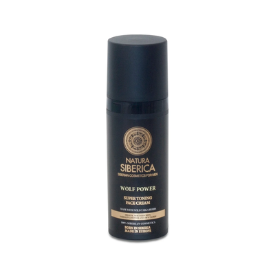 Face cream men super toning wolf power 50ml, , medium