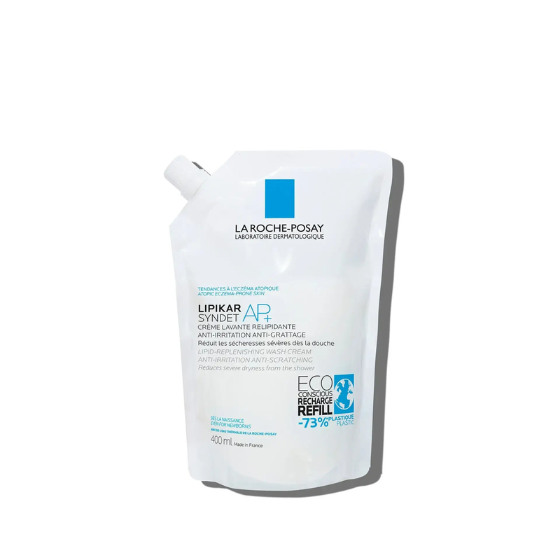 La roche-posay lipikar eco-conscious refill syndet ap+ - 400ml-null