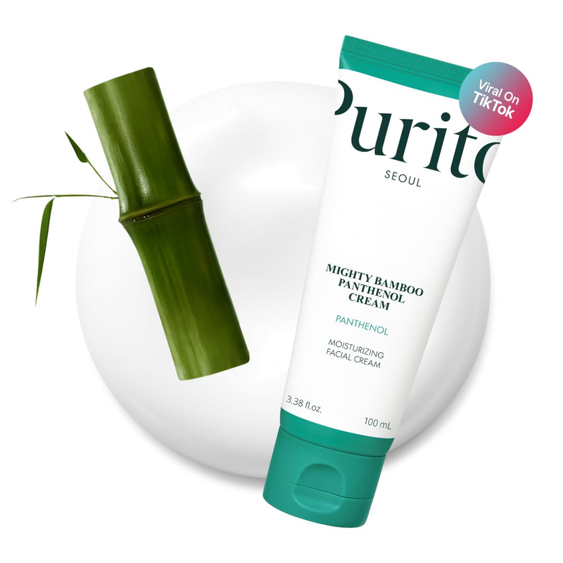 Purito mighty bamboo panthenol cream 100ml, , medium-null