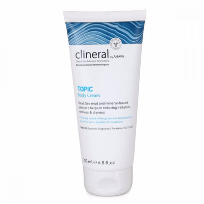 Ahava clineral topic body cream for dry, irritated& red skin 200ml