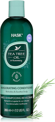 Hask tea tree & rosemary conditioner x 355ml, , medium