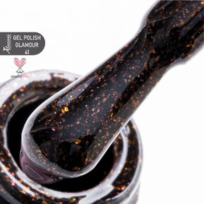 Gel polish glamour 41 (№35_glitter) 15ml., , medium