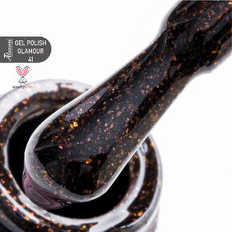 Product image: Gel polish glamour 41 (№35_glitter) 15ml., , medium-null