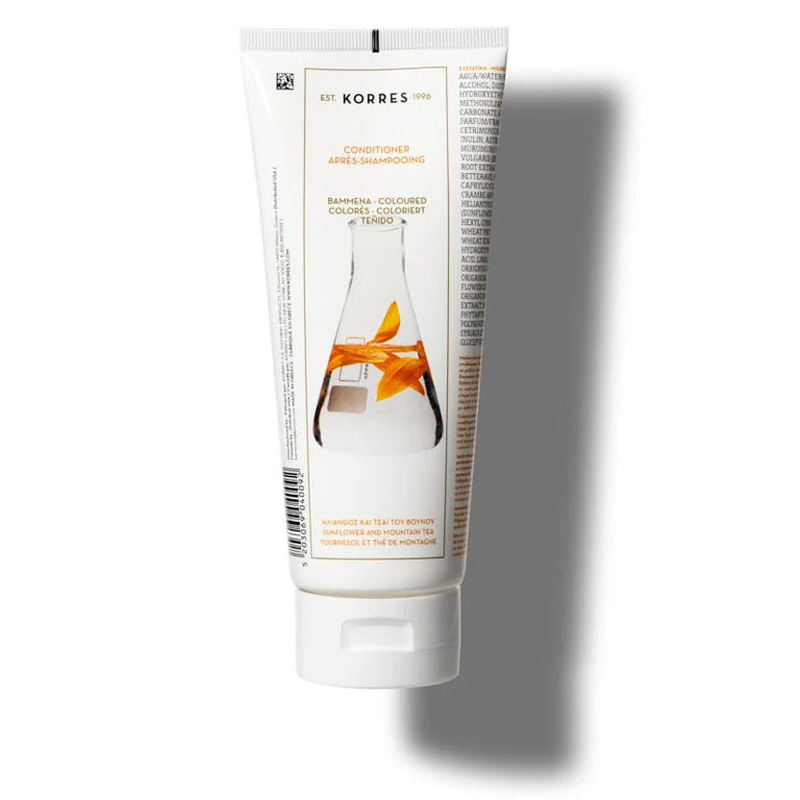 Product image: Korres sunflower & mountain tea conditioner for colored hair 200ml-null