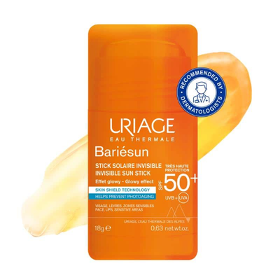 Uriage bariesun invisible stick &alpha;&nu;&tau;&eta;&lambda;&iota;&alpha;&kappa;ό &pi;&rho;&omicron;&sigma;ώ&pi;&omicron;&upsilon; SPF50+ 18 gr, , medium