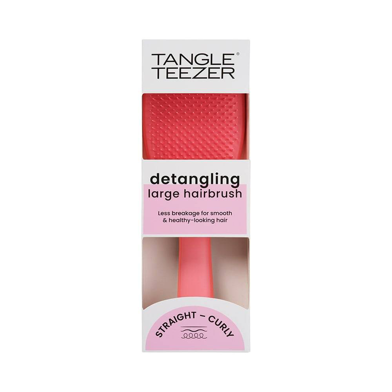 Tangle teezer the large detangling pink/coral, , medium-null