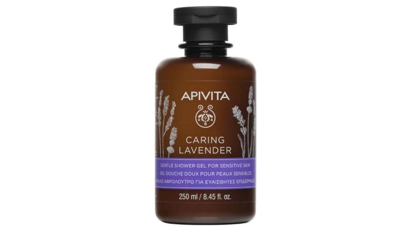 Apivita caring lavender Gentle shower gel for sensitive skin, 250ml-null