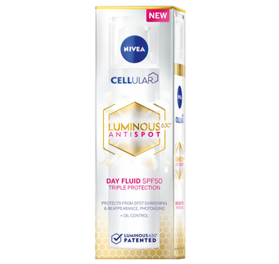 Nivea cellular luminous anti spot day fluid SPF50 40ml, , medium