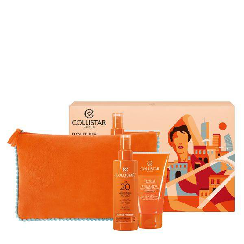 Product image: Collistar set moisturizing tanning milk spray, 1-null