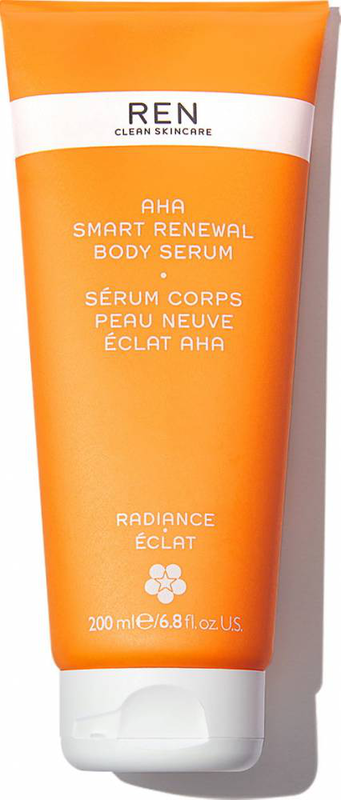 Ren clean skincare aha smart renewal body serum. Hydrating& exfoliating 200ml-null