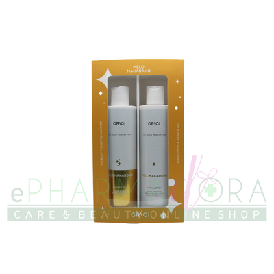 Grigi the body perception melomakarono shower gel 250ml + body lotion 250ml gift set, , medium