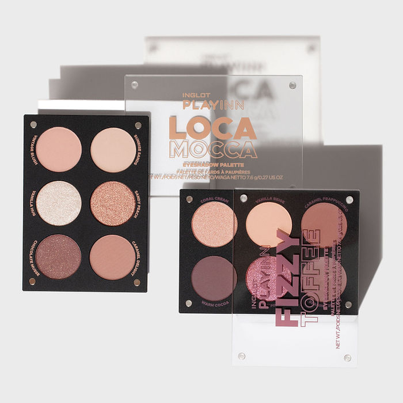 Inglot Playinn Fizzy Toffee Eyeshadow Palette, , medium image number null