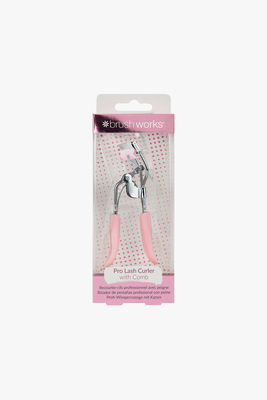 Pro lash curler with comb
