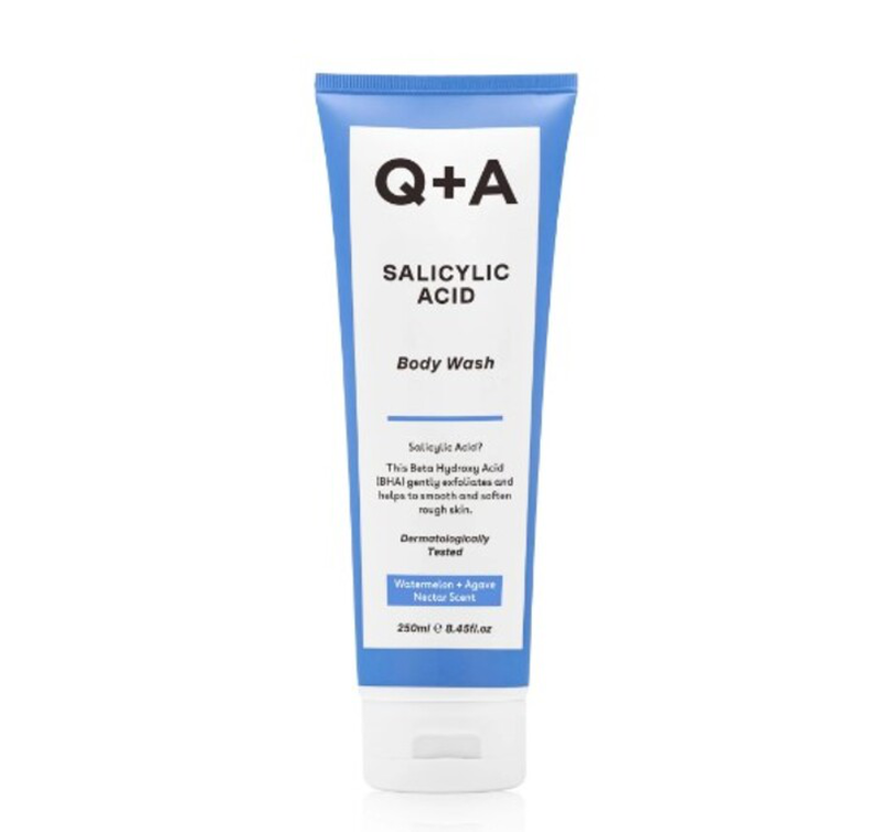 Q+a salicylic acid body wash 250ml, , medium-null