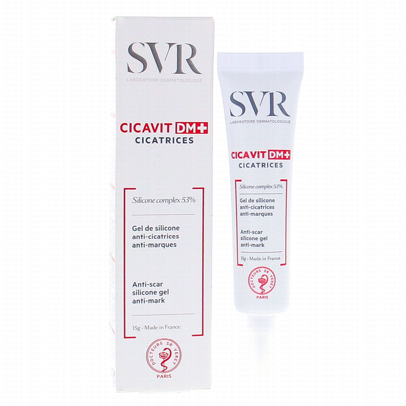 Svr cicavit dm+ cicatrices anti-scar silicone gel anti-mark x 15g-null