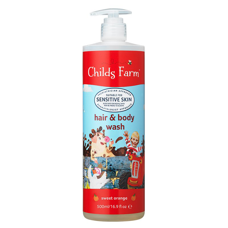 Childs farm hair & body wash, sweet orange, 500ml, , medium-null