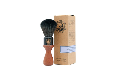 Captain fawcett wooden handle faux fur shaving brush, , medium