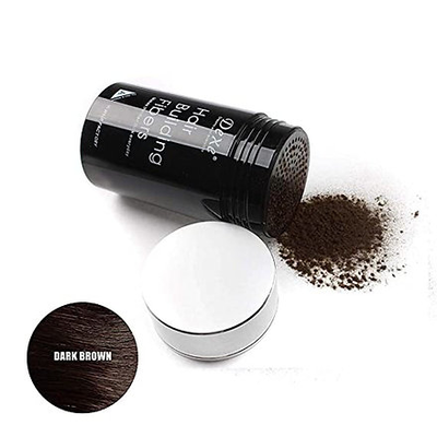 Hair building fibers - #dark brown, , medium