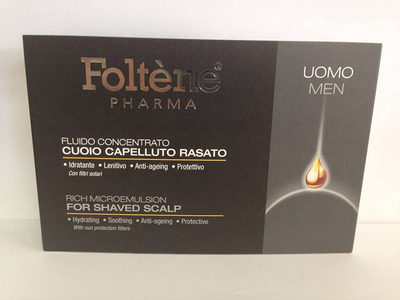 Foltene men, rich microemulsion for shaved scalp 20*2ml, , medium