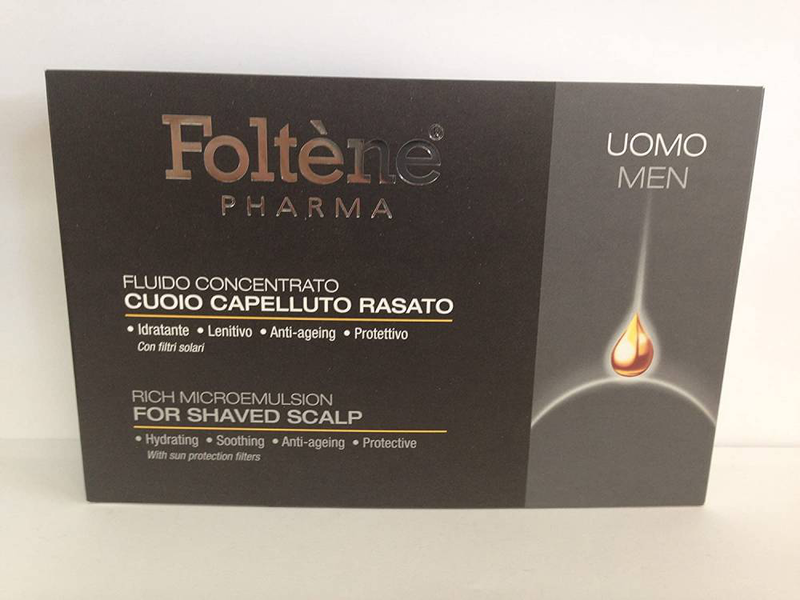 Foltene men, rich microemulsion for shaved scalp 20*2ml, , medium-null