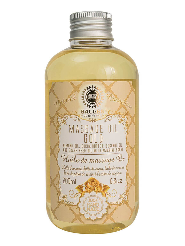 Massage oil gold, , medium-null