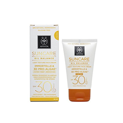 Apivita suncare   oil balance SPF30 immortel & 3d face cream 50ml, , medium