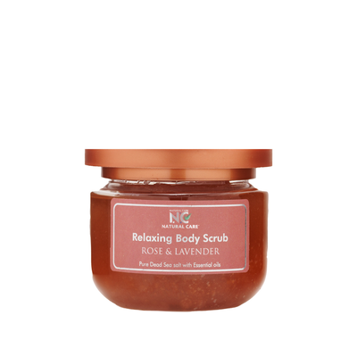 Rose & lavender body scrub (300g)
