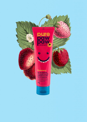 Pure paw paw ointment strawberry 25gr, , medium