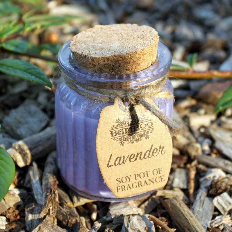 Product image: Fragrance candle - lavender soy pot, , medium-null