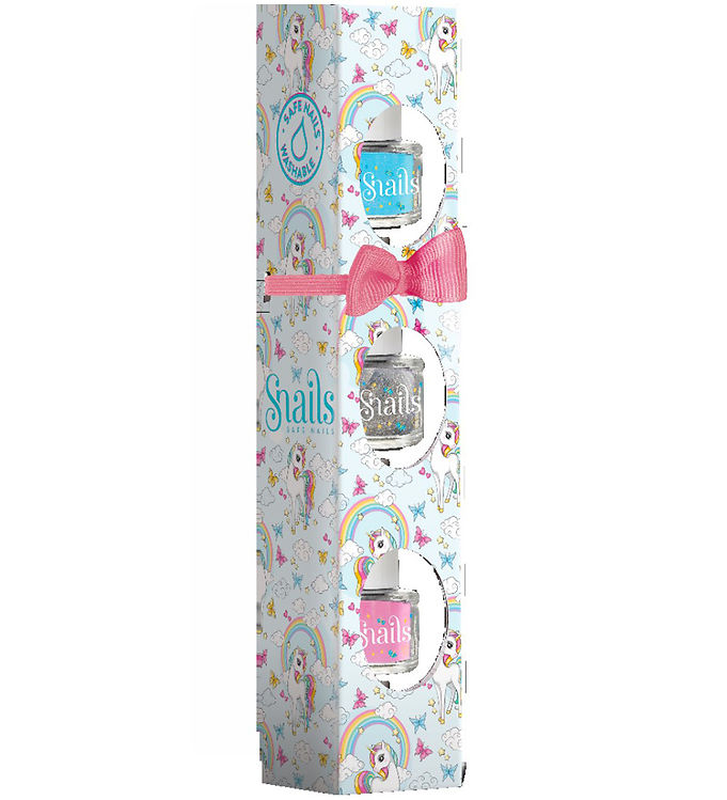 Snails 3 pack rainbow unicorn, nail accesories, , medium image number null