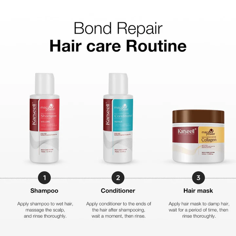 Maca Essence repair travel set - 3 pcs, , medium image number null
