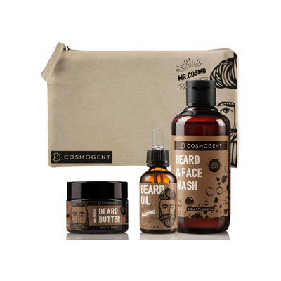 Cosmogent mr. Cosmo essential nesseser ( oil, shampoo, butter), , medium