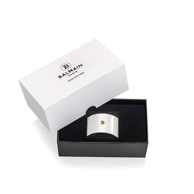 Balmain elastique bour cheveux white