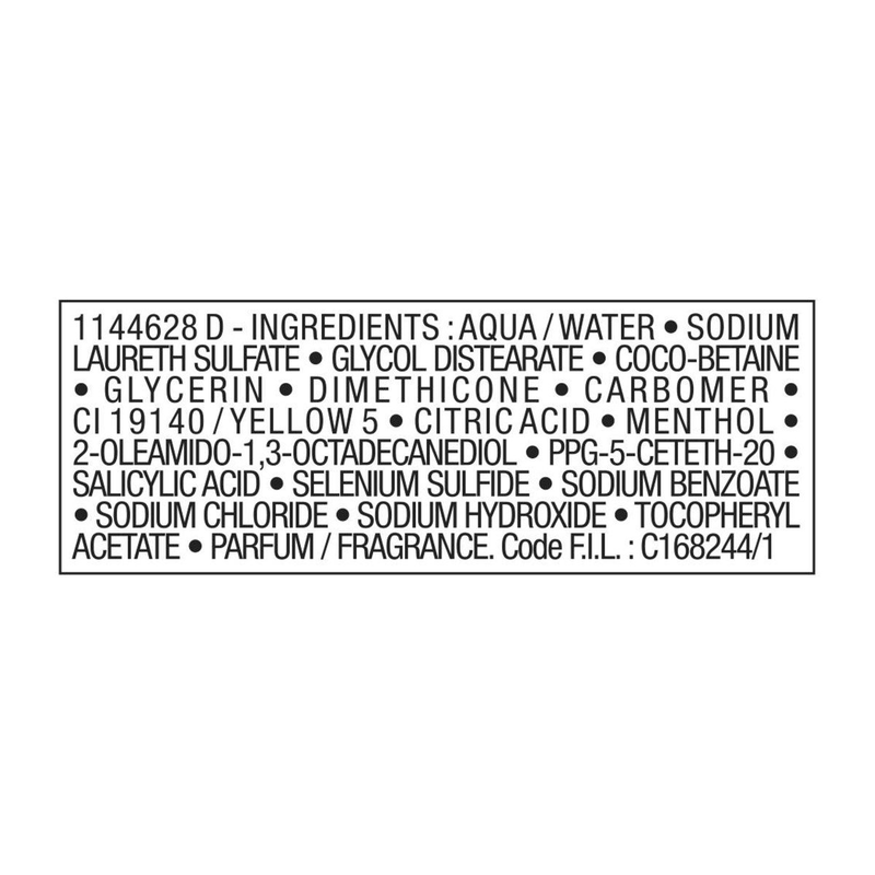 Vichy dercos anti-dandruff shampoo, for normal to oily hair. Suitable for danndruff& itchy scalp 390ml-null