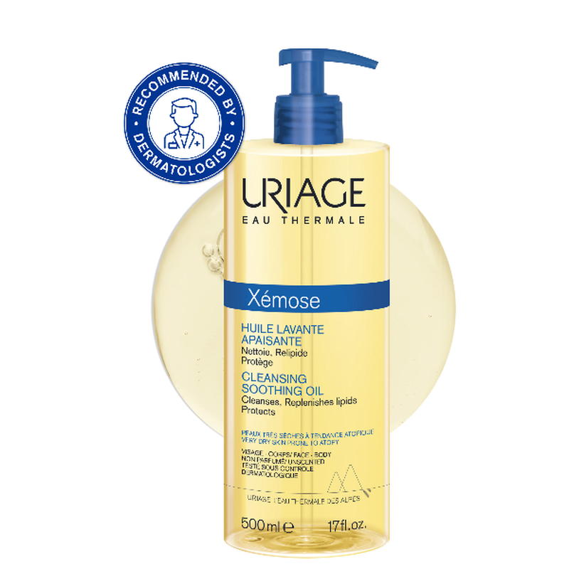 Uriage xemose cleansing shoothing oil 500ml-null
