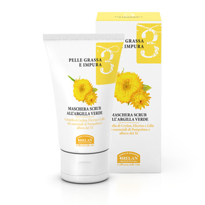 Linea viso 3 green clay scrub mask 50 ml