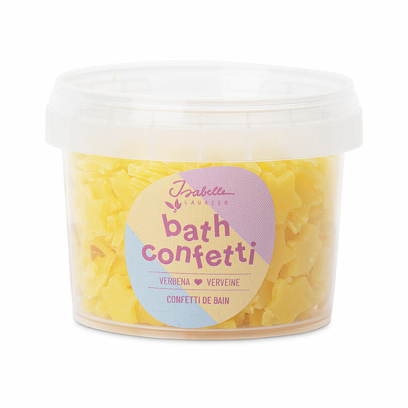 Isabelle lauren yellow bath confetti verbena-null