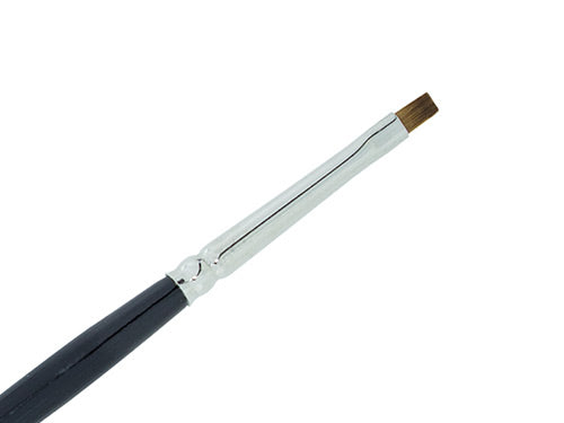 One stroke wooden handle brush no.2 ( sable hair ), , medium-null