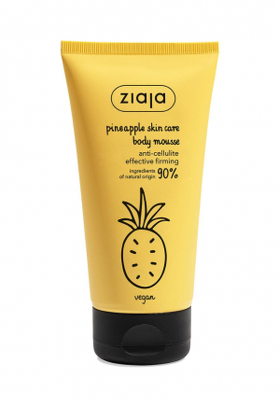 Ziaja pineapple body scrub 160ml + body mousse 160ml set-null