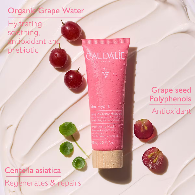 Product image: Caudalie vinohydra moisturizing mask 75ml-null