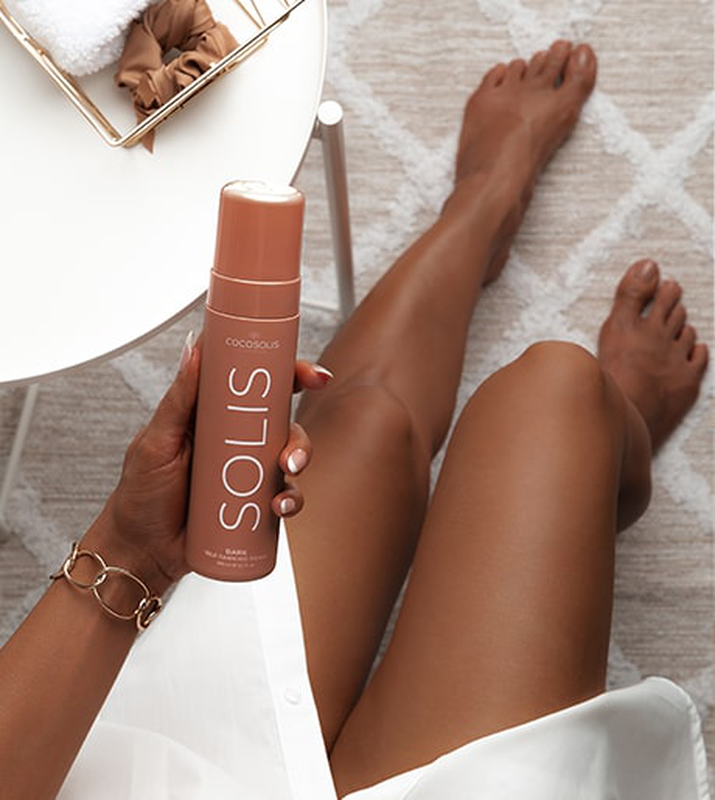 Cocosolis solis self-tanning foam, , medium-null