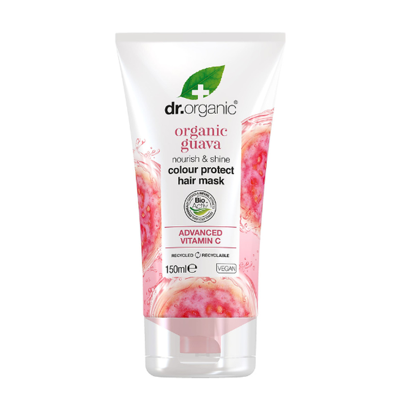 Dr.organic guava colour protect hair mask 150ml, , medium-null