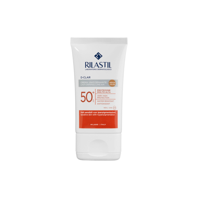 Rilastil d-clar uniforming cream SPF 50+ light - 40ml, , medium image number null