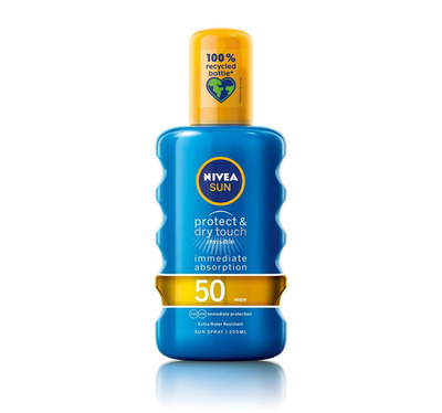 Nivea sun protect & dry touch spray SPF50+ 200ml