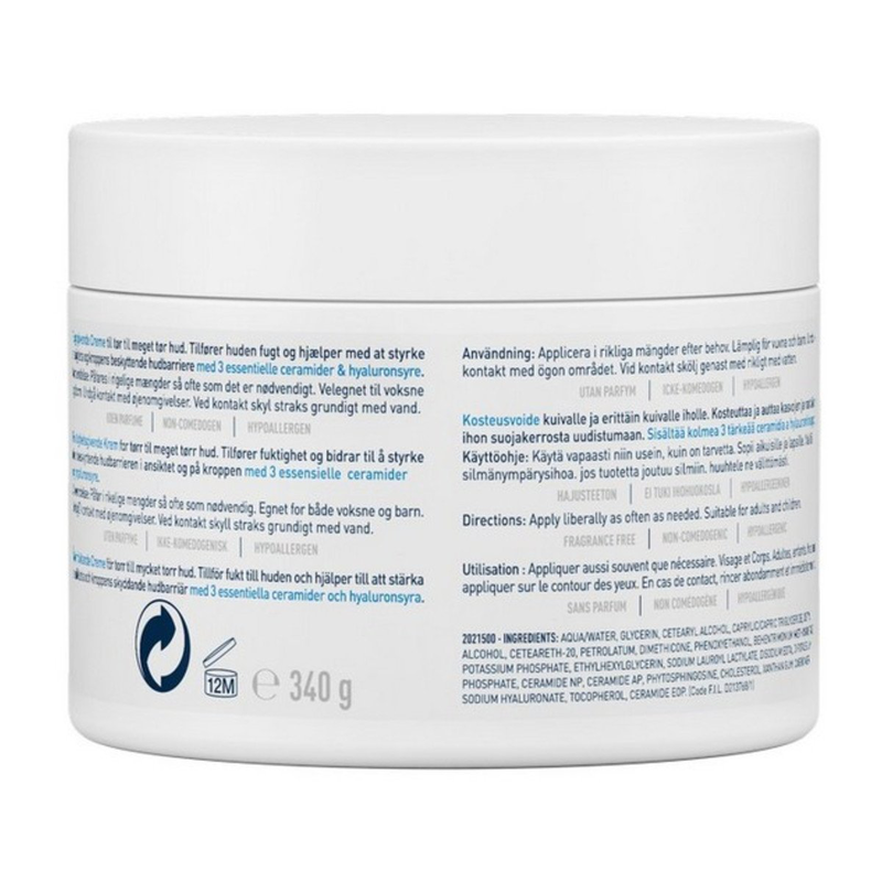 Cerave moisturizing cream for dry to very dry skin-null