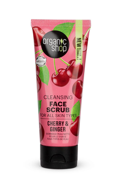 Face scrub cherry & ginger cleansing