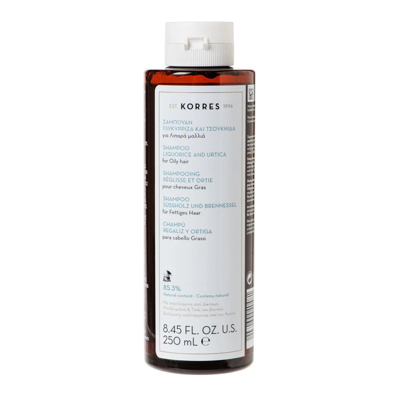 Korres shampoo liquorice & urtica for oily hair 250ml-null