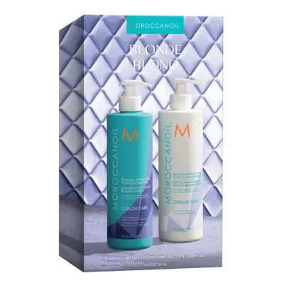 Moroccanoil blonde duo 2x500ml gift set