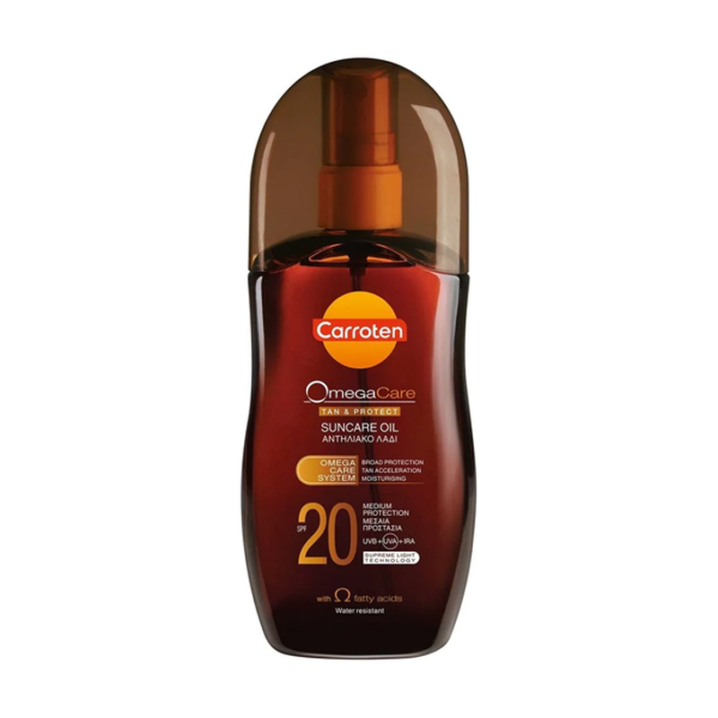 Carroten omega care tan & protect &alpha;&nu;&tau;&eta;&lambda;&iota;&alpha;&kappa;ό &lambda;ά&delta;&iota; SPF20 150 ml-null