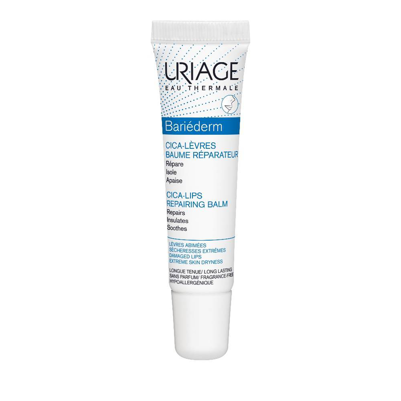 Uriage bariederm cica-lips repairing and insulation lip balm 15ml-null